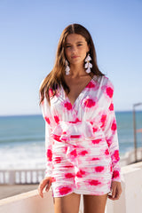 MONACO DRESS FUCHSIA