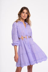 YAEL DRESS LILAS