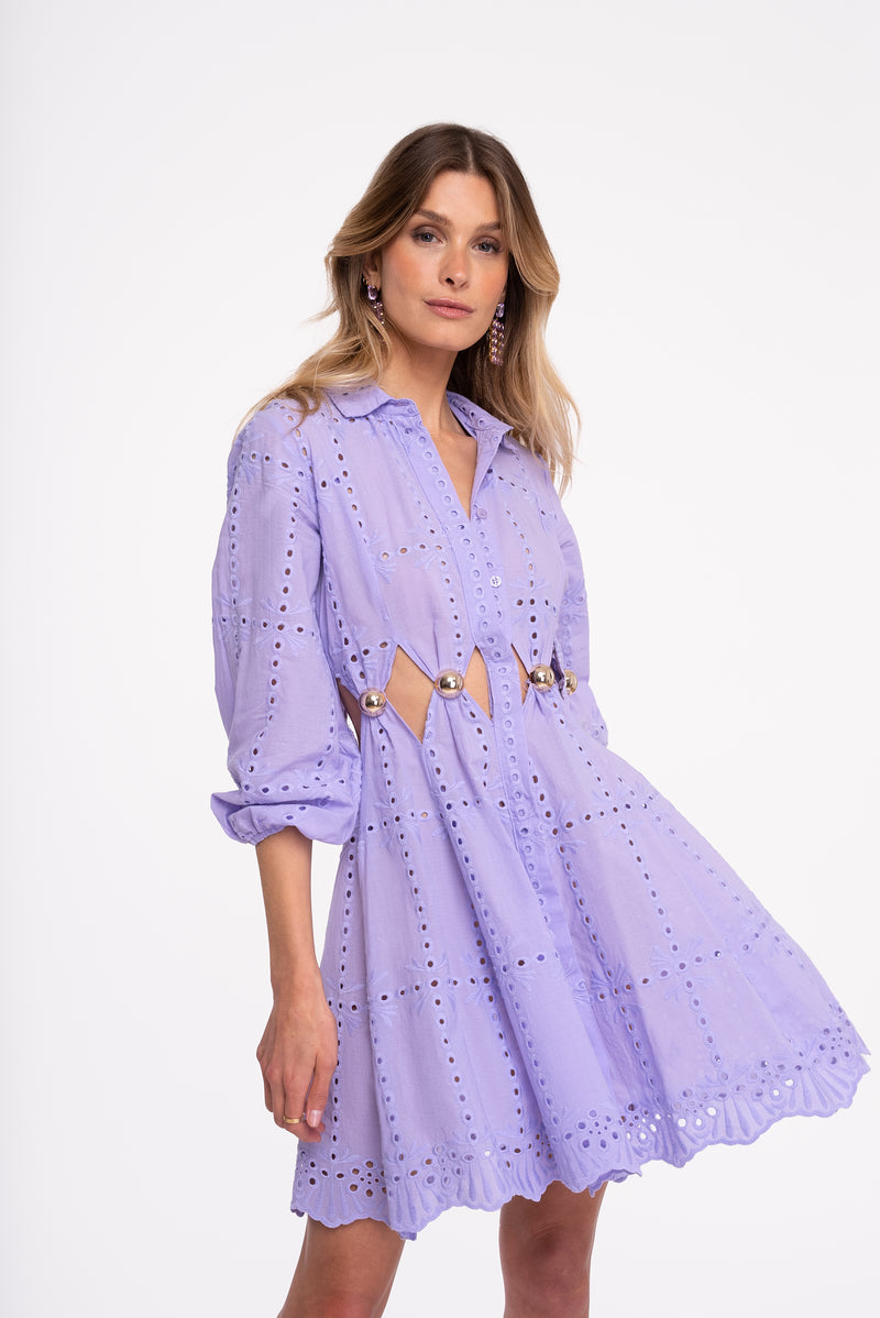 YAEL DRESS LILAS