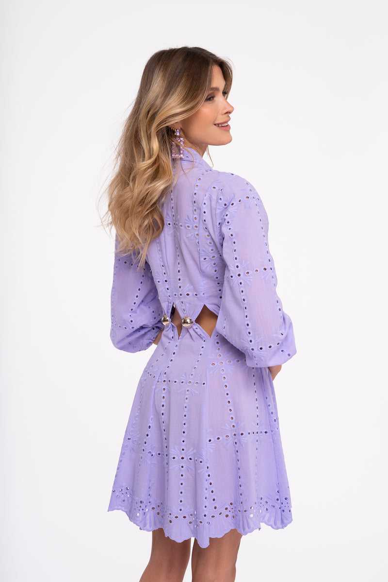 YAEL DRESS LILAS